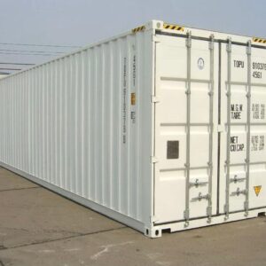 Contentor de transporte Hc branco de 40 pés