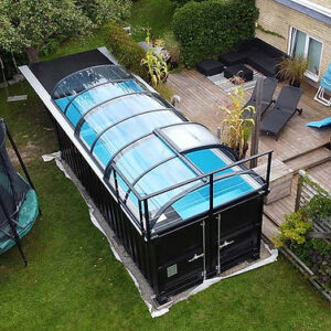 Piscina contentor premium 6,1 x 2,5 m