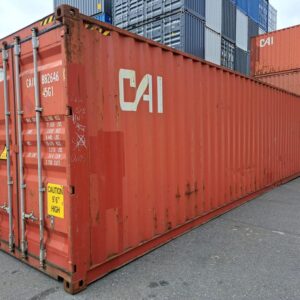 Contentor Marítimo de Armazenamento 40 Pés – 12,19 x 2,44 m (Usado)