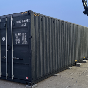 Contentor Marítimo de Armazenamento 40 Pés – 12,19 x 2,44 m (Novo – Uma Viagem)